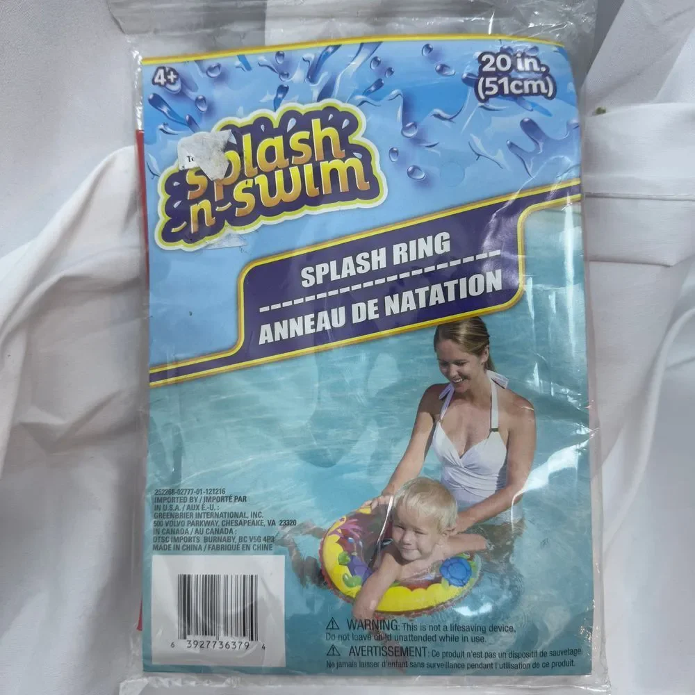 Vintage Splash N' Swim Splash‎ Ring 20